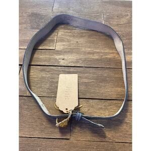 Vintage Anne Klein for Calderon Lion Belt in Gray Gold Large